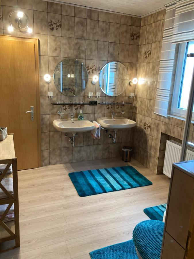 Ferienwohnung Am Wiehengebirge Hullhorst Esterno foto