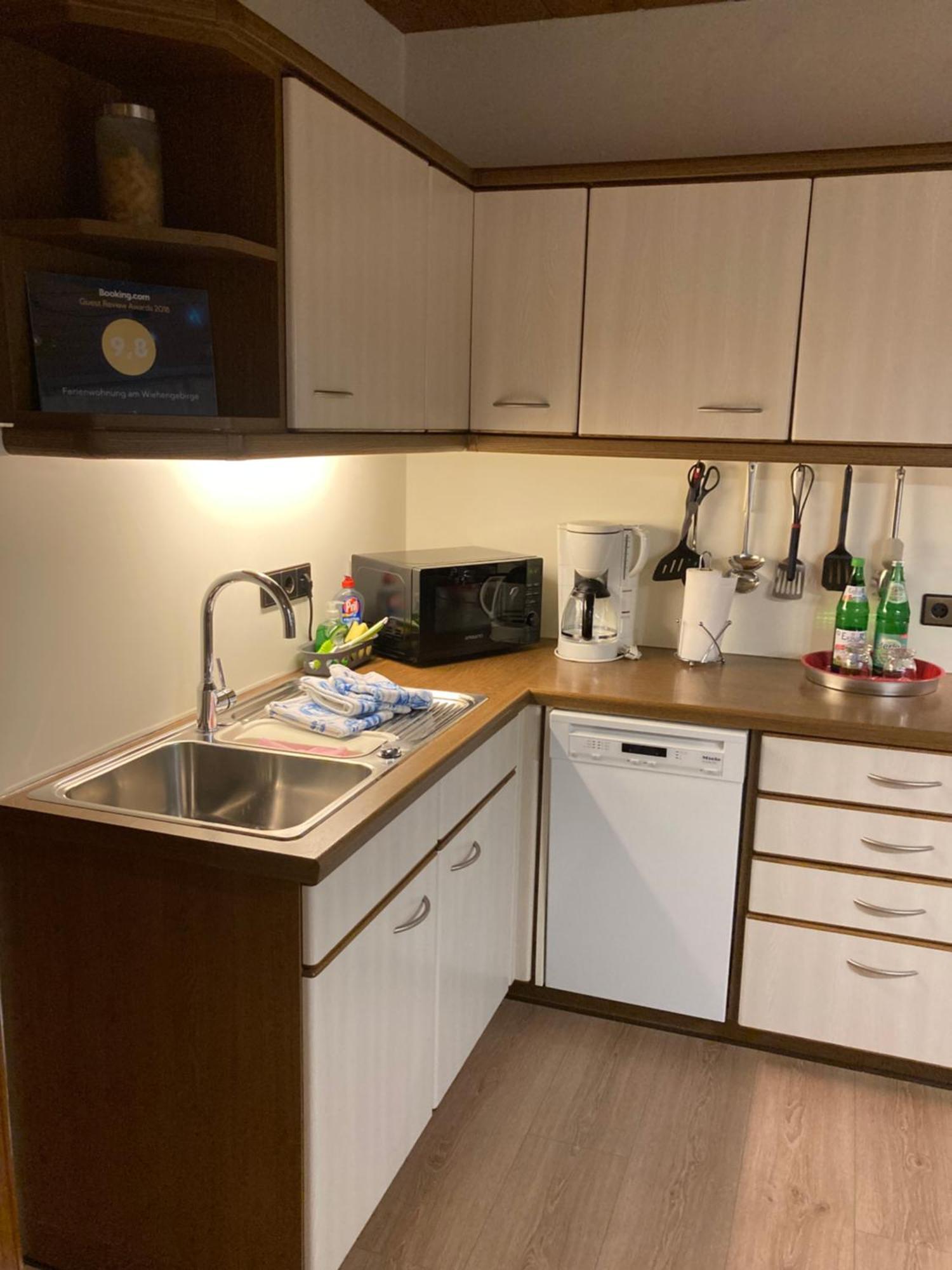 Ferienwohnung Am Wiehengebirge Hullhorst Esterno foto