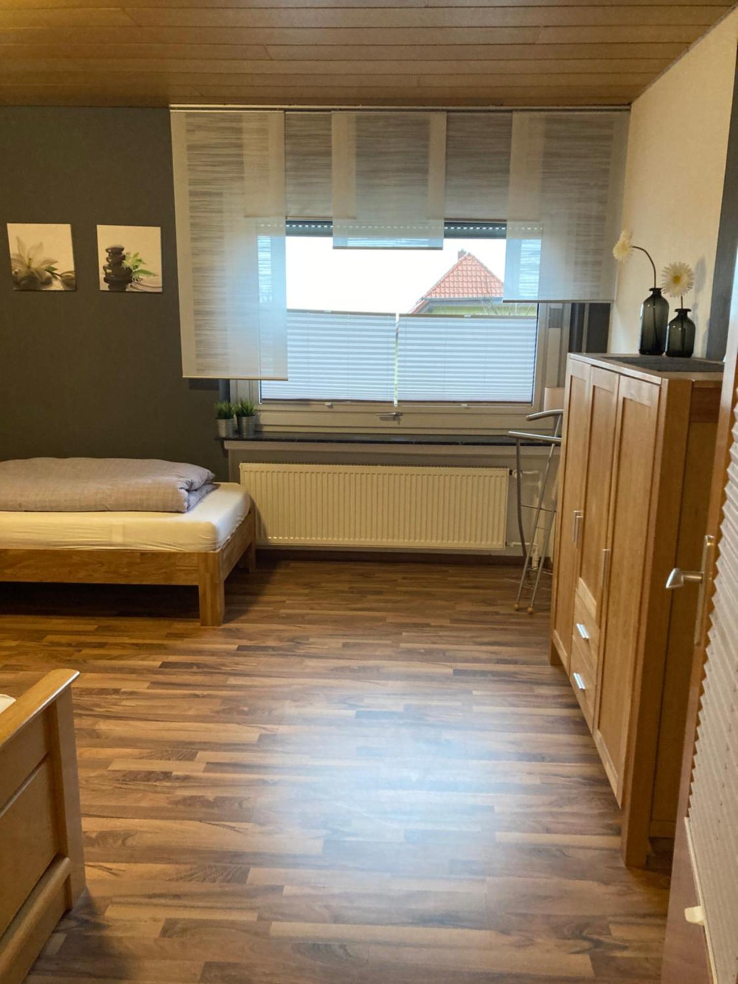 Ferienwohnung Am Wiehengebirge Hullhorst Esterno foto