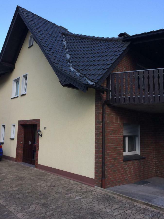 Ferienwohnung Am Wiehengebirge Hullhorst Esterno foto