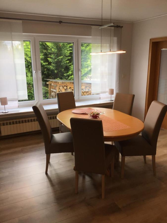 Ferienwohnung Am Wiehengebirge Hullhorst Esterno foto