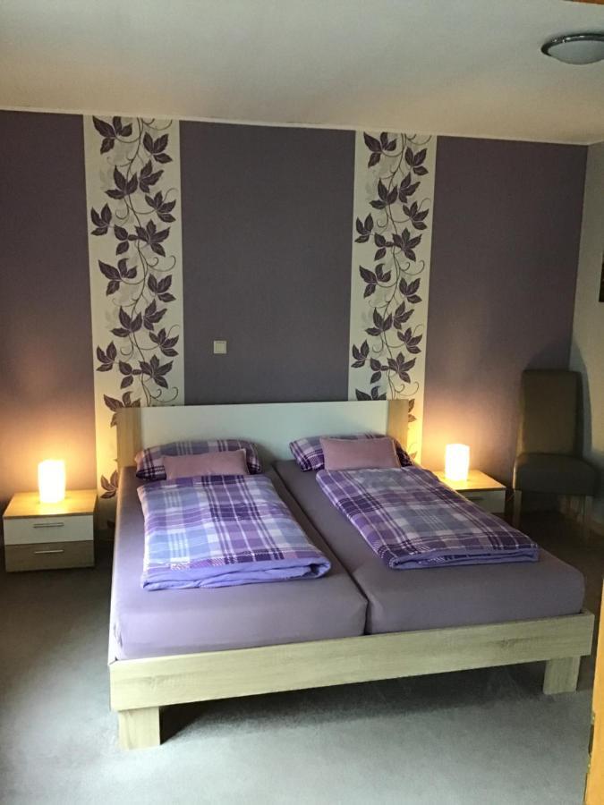 Ferienwohnung Am Wiehengebirge Hullhorst Esterno foto