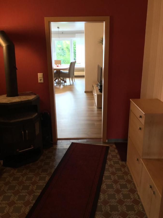 Ferienwohnung Am Wiehengebirge Hullhorst Esterno foto